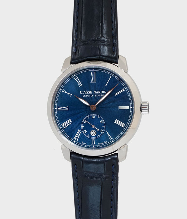 Classico Manufacture Blue Enamel