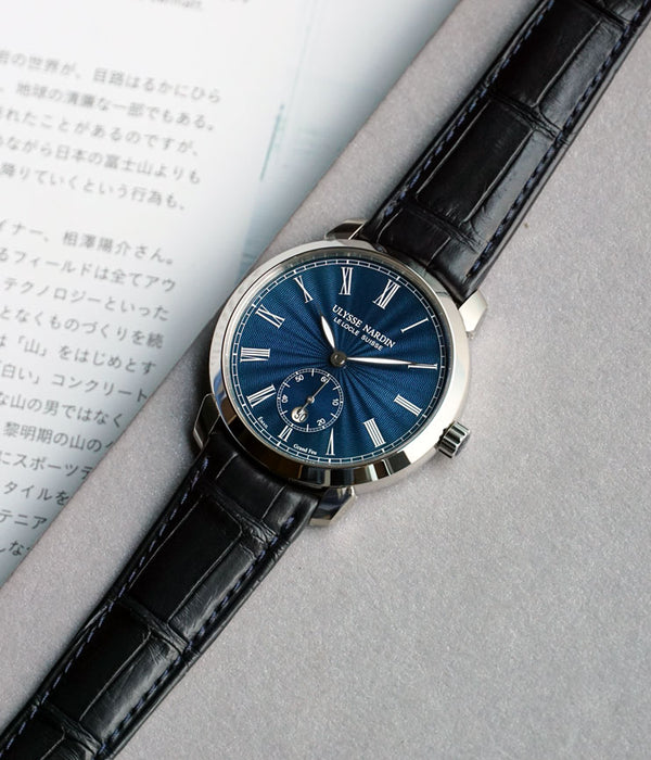 Classico Manufacture Blue Enamel